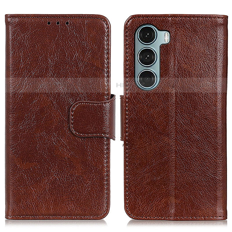 Funda de Cuero Cartera con Soporte Carcasa N05P para Motorola Moto Edge S30 5G