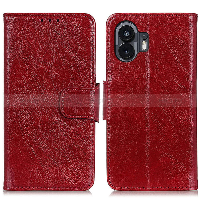 Funda de Cuero Cartera con Soporte Carcasa N05P para Nothing Phone 2