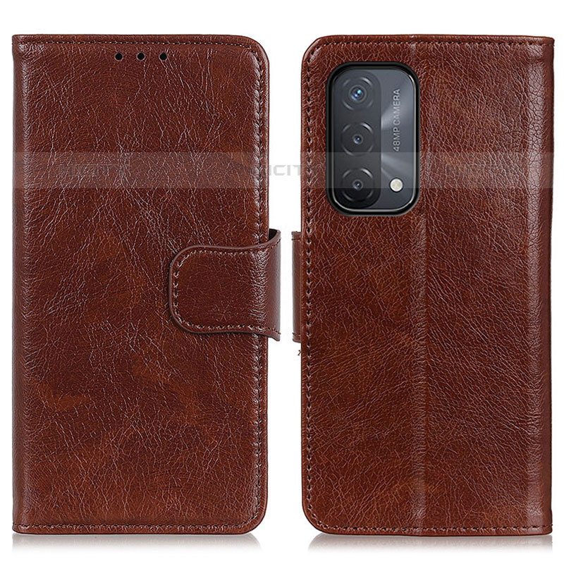 Funda de Cuero Cartera con Soporte Carcasa N05P para Oppo A93 5G