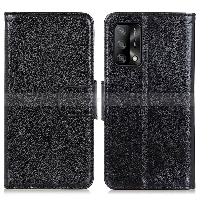 Funda de Cuero Cartera con Soporte Carcasa N05P para Oppo F19s