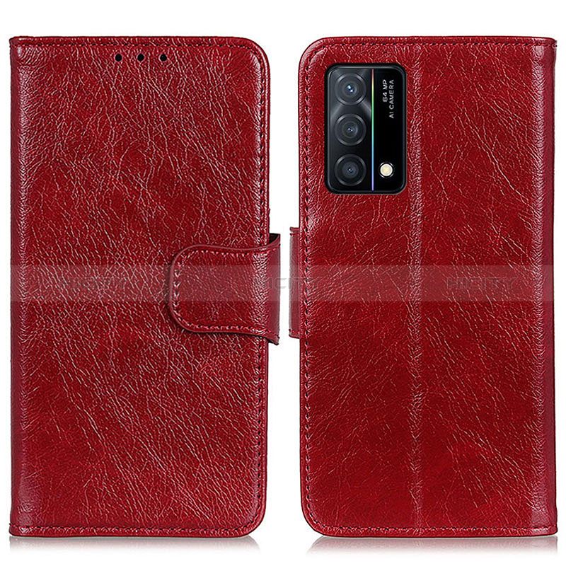 Funda de Cuero Cartera con Soporte Carcasa N05P para Oppo K9 5G