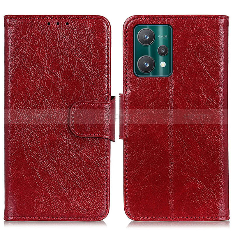 Funda de Cuero Cartera con Soporte Carcasa N05P para Realme 9 5G