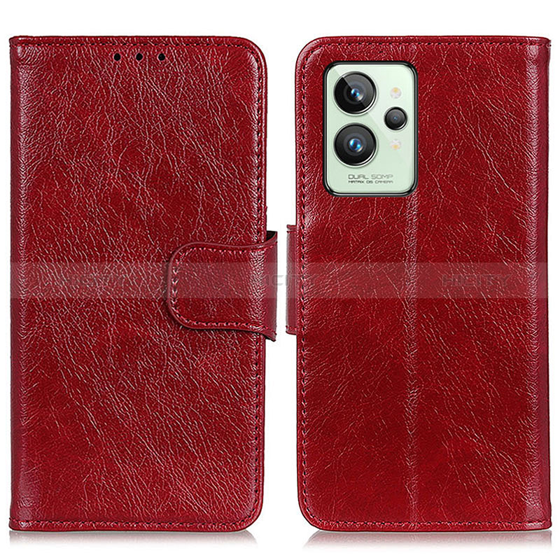 Funda de Cuero Cartera con Soporte Carcasa N05P para Realme GT2 Pro 5G