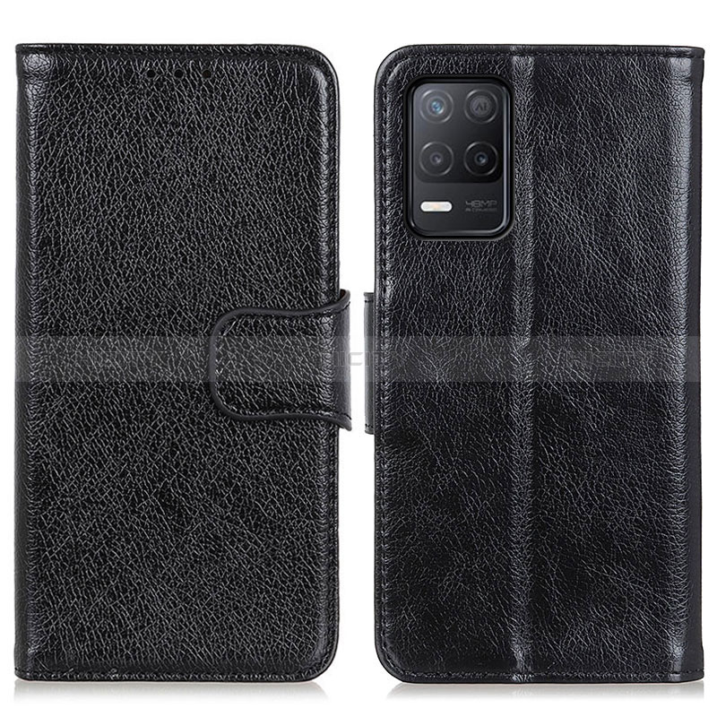 Funda de Cuero Cartera con Soporte Carcasa N05P para Realme Q3 5G