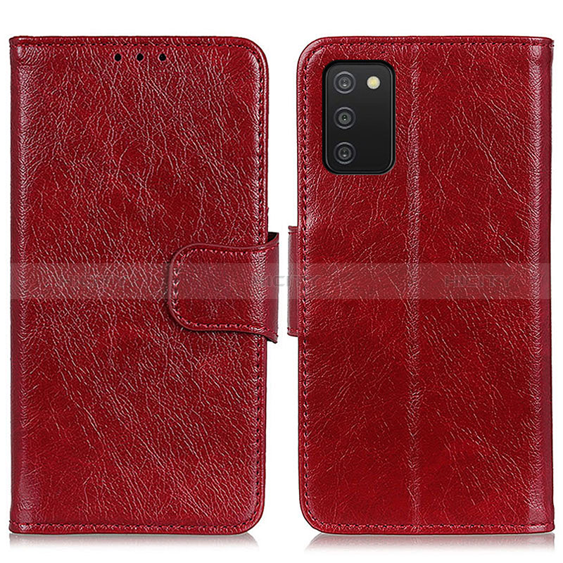 Funda de Cuero Cartera con Soporte Carcasa N05P para Samsung Galaxy A02s