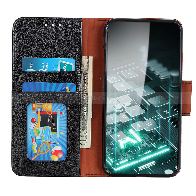 Funda de Cuero Cartera con Soporte Carcasa N05P para Samsung Galaxy A02s