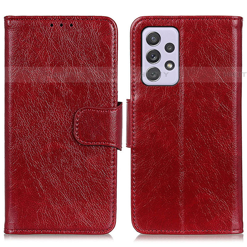 Funda de Cuero Cartera con Soporte Carcasa N05P para Samsung Galaxy A73 5G