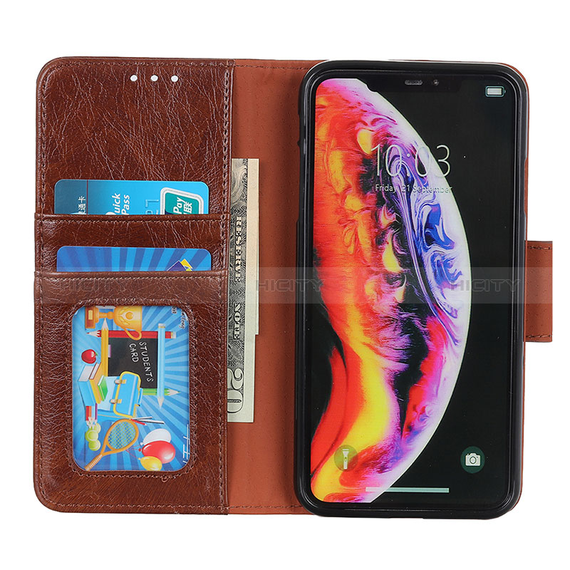 Funda de Cuero Cartera con Soporte Carcasa N05P para Sony Xperia 10 IV