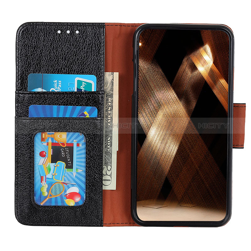 Funda de Cuero Cartera con Soporte Carcasa N05P para Sony Xperia 5 V