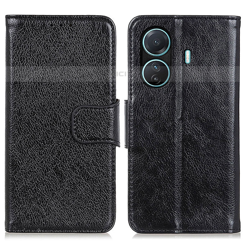 Funda de Cuero Cartera con Soporte Carcasa N05P para Vivo T1 Pro 5G