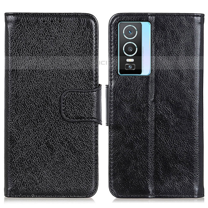 Funda de Cuero Cartera con Soporte Carcasa N05P para Vivo Y74s 5G