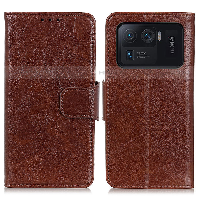 Funda de Cuero Cartera con Soporte Carcasa N05P para Xiaomi Mi 11 Ultra 5G