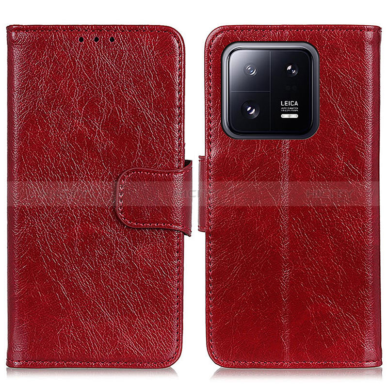 Funda de Cuero Cartera con Soporte Carcasa N05P para Xiaomi Mi 13 5G