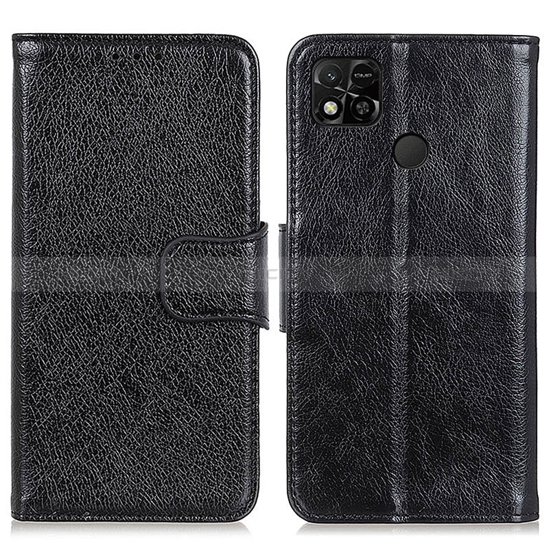 Funda de Cuero Cartera con Soporte Carcasa N05P para Xiaomi Redmi 10A 4G