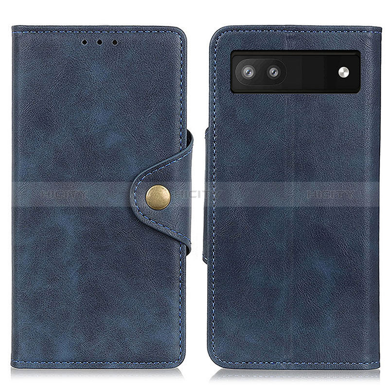 Funda de Cuero Cartera con Soporte Carcasa N06P para Google Pixel 7a 5G