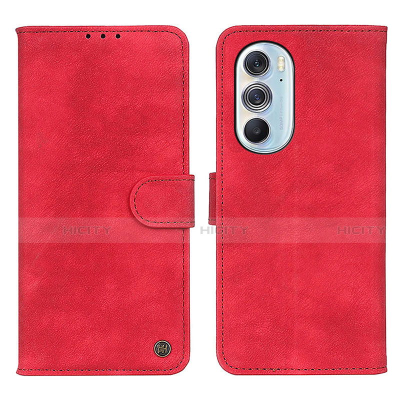 Funda de Cuero Cartera con Soporte Carcasa N06P para Motorola Moto Edge 30 Pro 5G