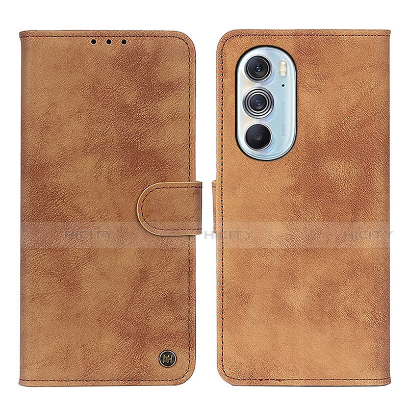 Funda de Cuero Cartera con Soporte Carcasa N06P para Motorola Moto Edge 30 Pro 5G