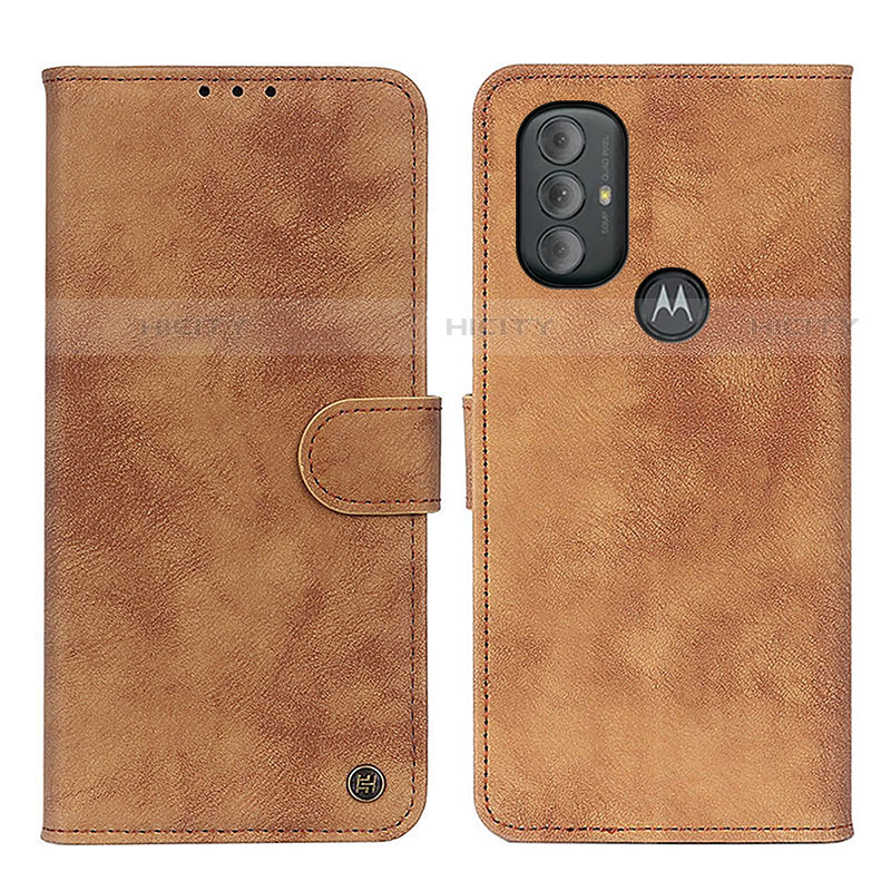 Funda de Cuero Cartera con Soporte Carcasa N06P para Motorola Moto G Play Gen 2