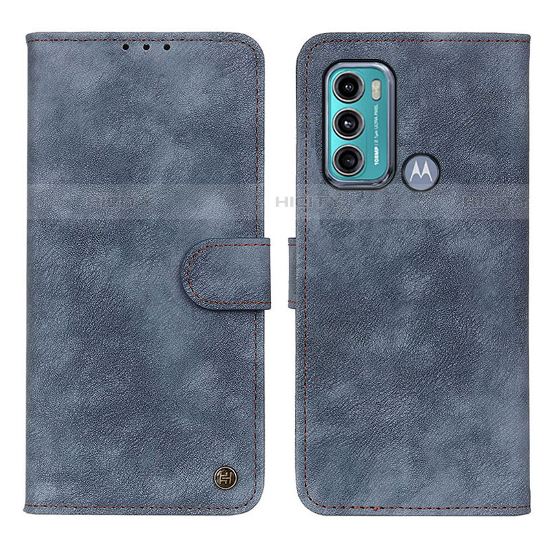 Funda de Cuero Cartera con Soporte Carcasa N06P para Motorola Moto G40 Fusion