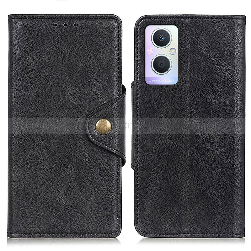 Funda de Cuero Cartera con Soporte Carcasa N06P para Oppo A96 5G