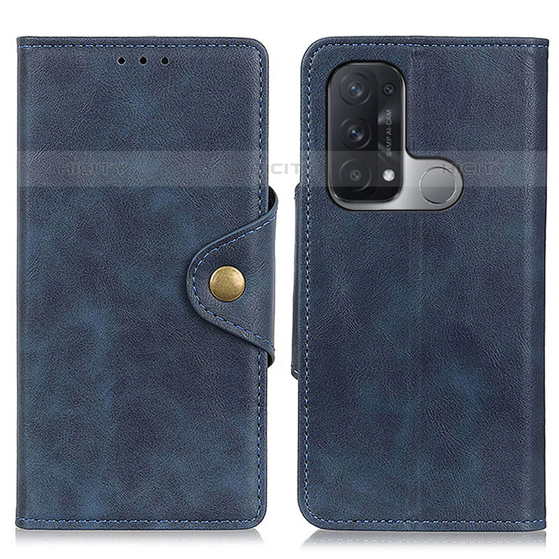 Funda de Cuero Cartera con Soporte Carcasa N06P para Oppo Reno5 A