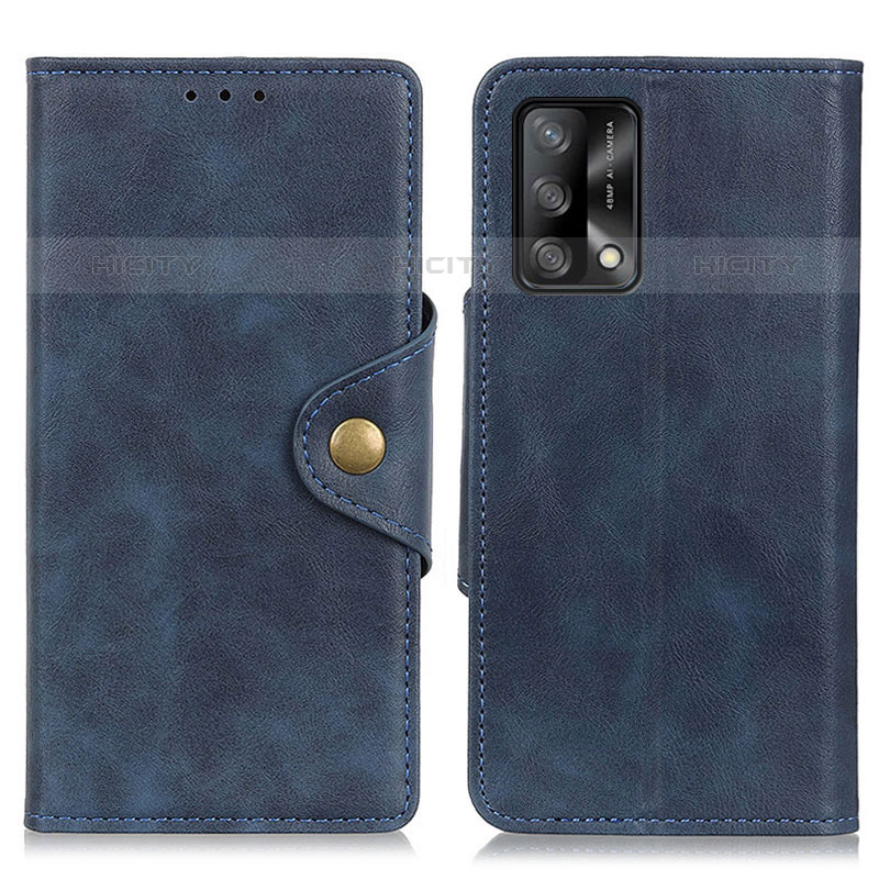 Funda de Cuero Cartera con Soporte Carcasa N06P para Oppo Reno6 Lite