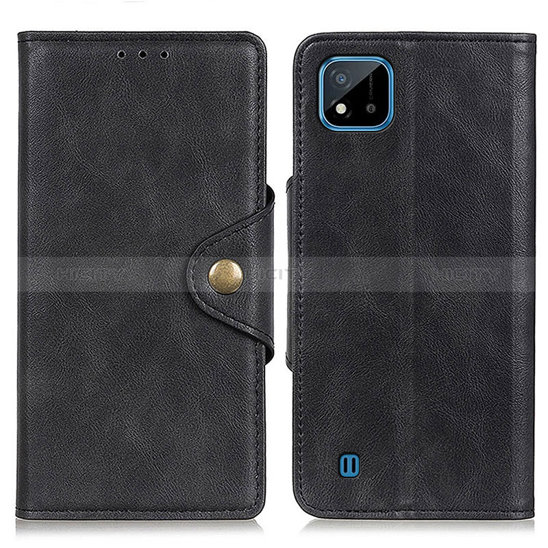 Funda de Cuero Cartera con Soporte Carcasa N06P para Realme C11 (2021)