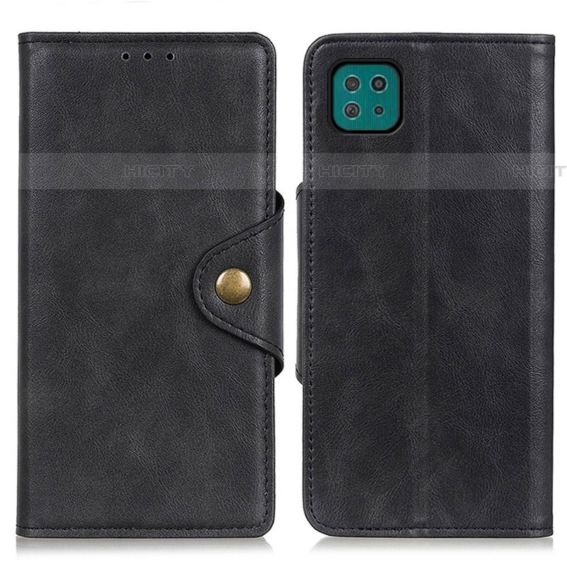 Funda de Cuero Cartera con Soporte Carcasa N06P para Samsung Galaxy F42 5G