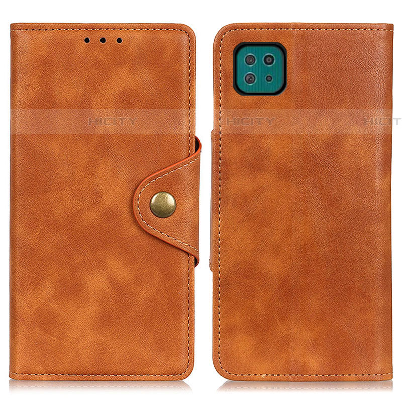 Funda de Cuero Cartera con Soporte Carcasa N06P para Samsung Galaxy F42 5G