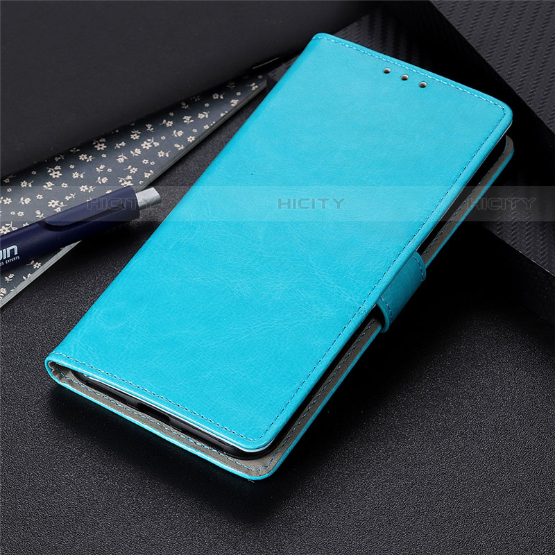 Funda de Cuero Cartera con Soporte Carcasa N07 para Huawei P40 Pro Azul Cielo