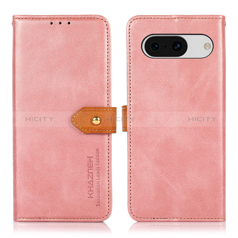 Funda de Cuero Cartera con Soporte Carcasa N07P para Google Pixel 8a 5G