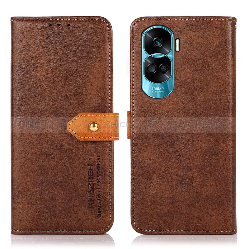 Funda de Cuero Cartera con Soporte Carcasa N07P para Huawei Honor 90 Lite 5G