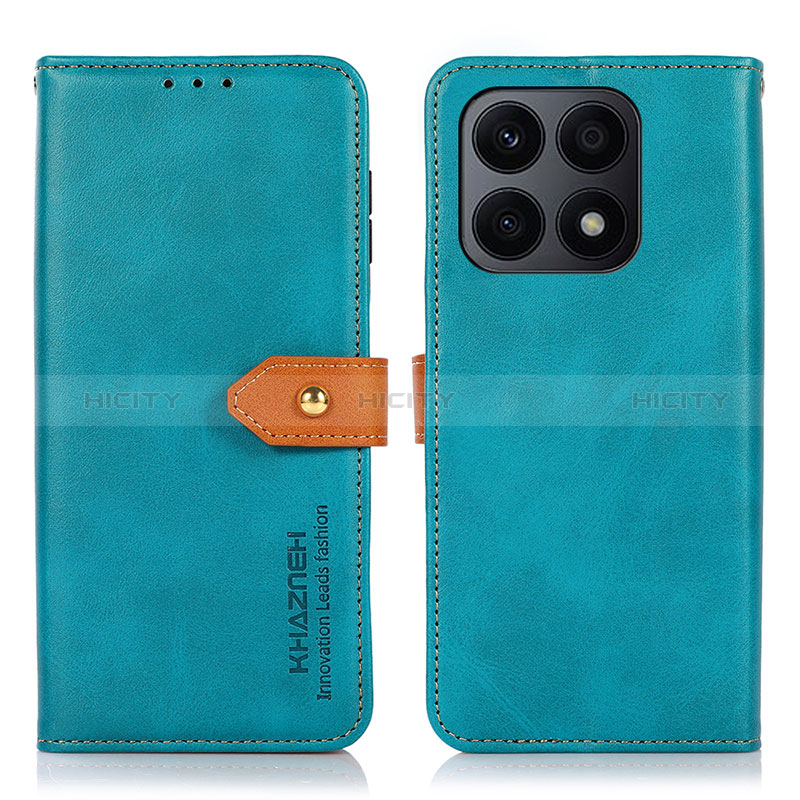 Funda de Cuero Cartera con Soporte Carcasa N07P para Huawei Honor X8a 4G