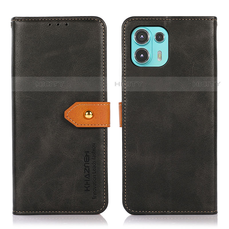 Funda de Cuero Cartera con Soporte Carcasa N07P para Motorola Moto Edge 20 Lite 5G