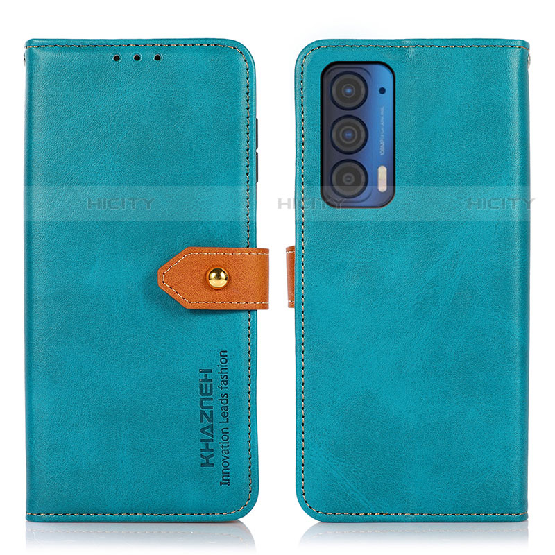 Funda de Cuero Cartera con Soporte Carcasa N07P para Motorola Moto Edge (2021) 5G