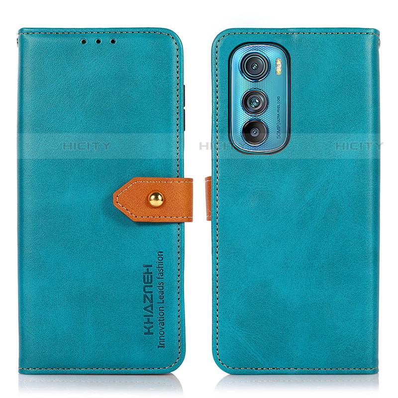 Funda de Cuero Cartera con Soporte Carcasa N07P para Motorola Moto Edge 30 5G