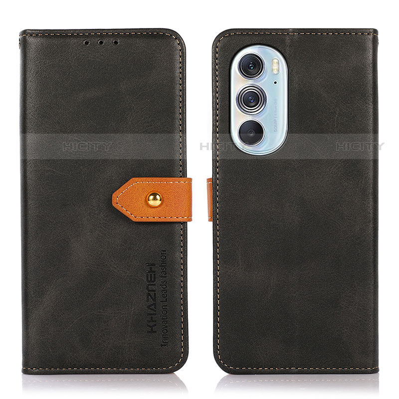 Funda de Cuero Cartera con Soporte Carcasa N07P para Motorola Moto Edge Plus (2022) 5G