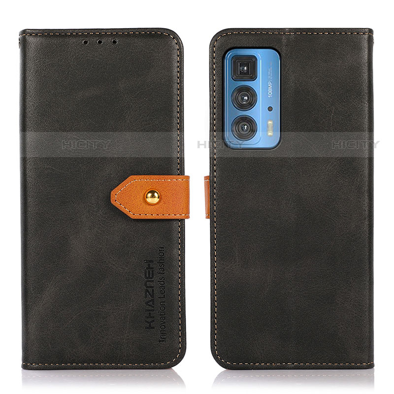 Funda de Cuero Cartera con Soporte Carcasa N07P para Motorola Moto Edge S Pro 5G