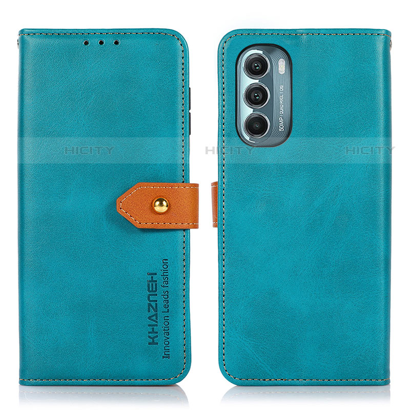 Funda de Cuero Cartera con Soporte Carcasa N07P para Motorola Moto G Stylus (2022) 4G