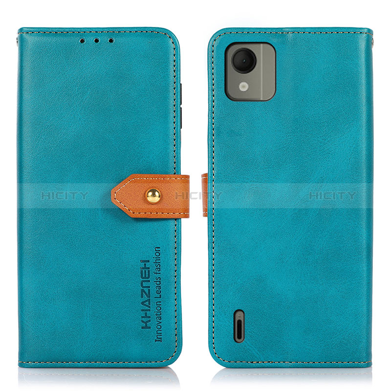 Funda de Cuero Cartera con Soporte Carcasa N07P para Nokia C110