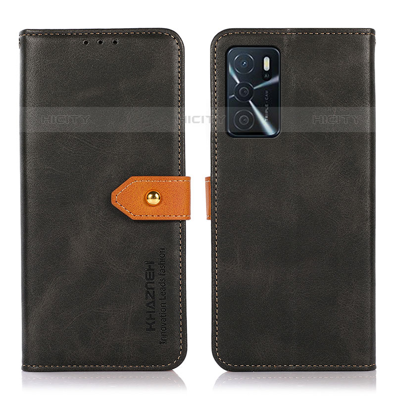 Funda de Cuero Cartera con Soporte Carcasa N07P para Oppo A16s