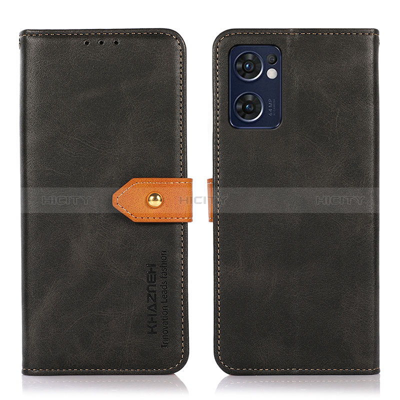 Funda de Cuero Cartera con Soporte Carcasa N07P para Oppo Find X5 Lite 5G