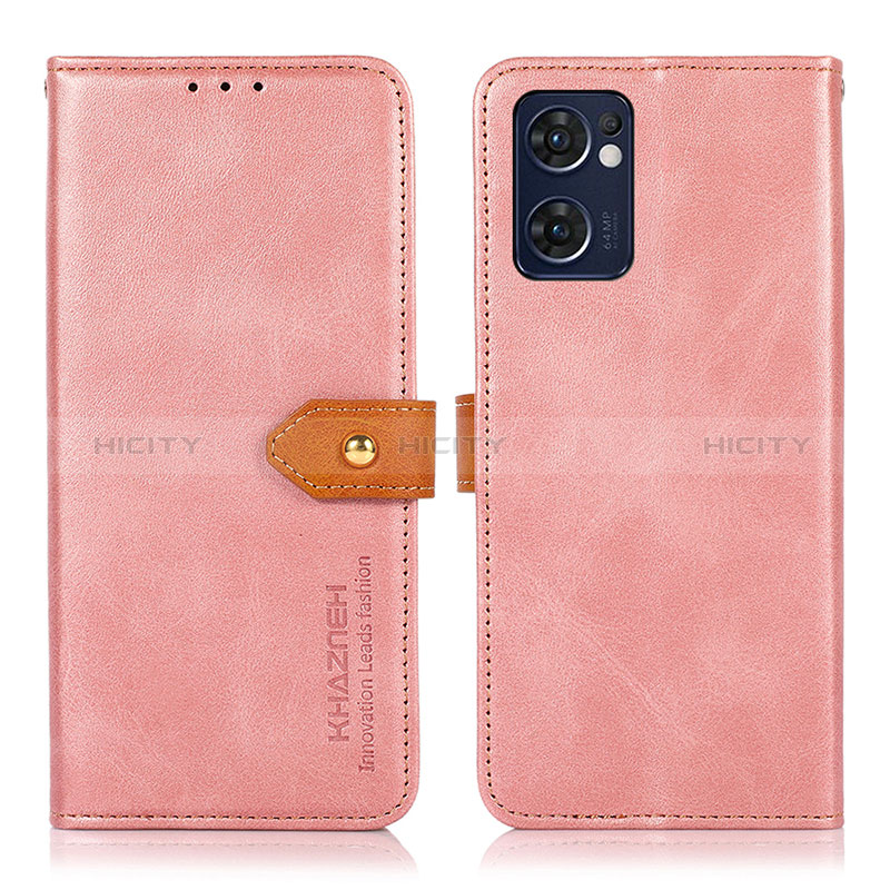 Funda de Cuero Cartera con Soporte Carcasa N07P para Oppo Find X5 Lite 5G