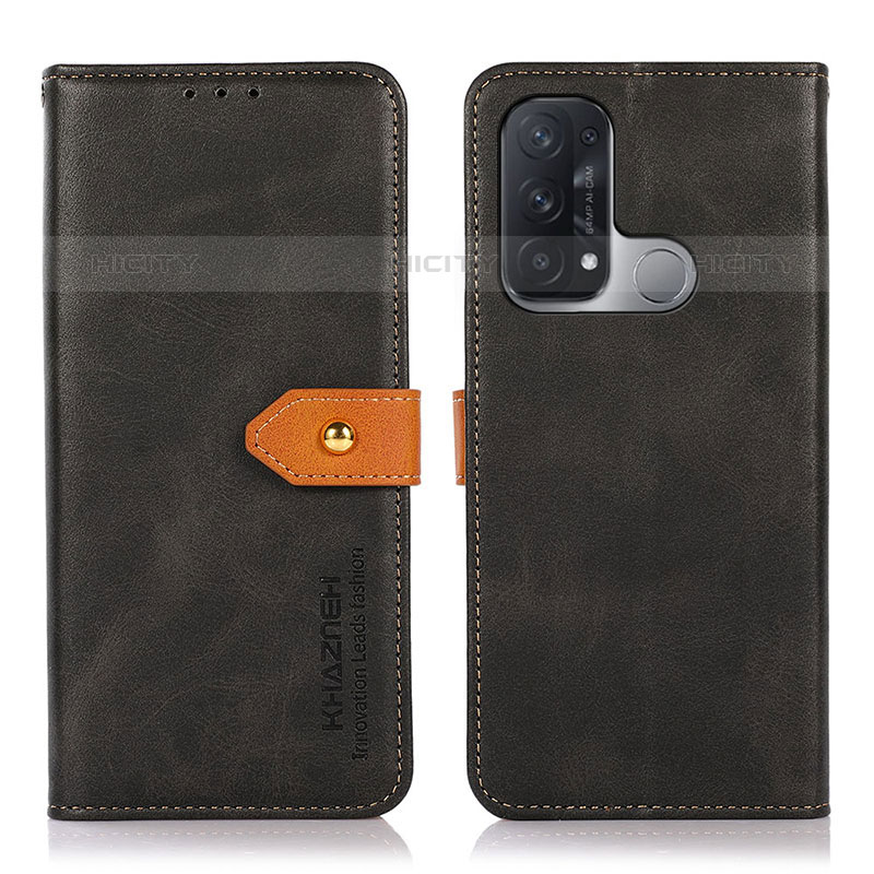 Funda de Cuero Cartera con Soporte Carcasa N07P para Oppo Reno5 A