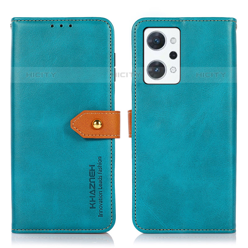 Funda de Cuero Cartera con Soporte Carcasa N07P para Oppo Reno7 A