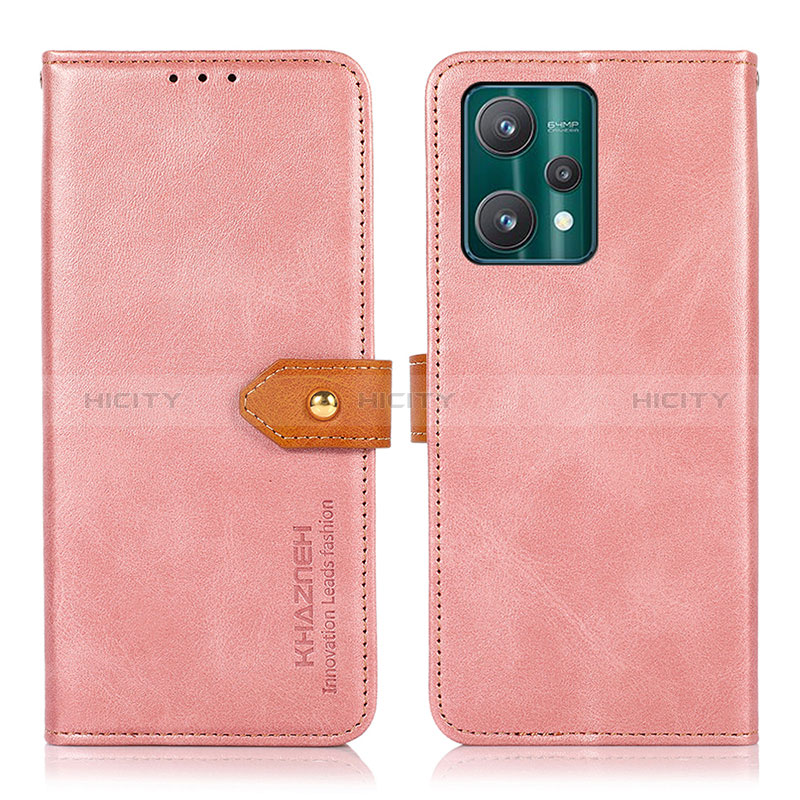 Funda de Cuero Cartera con Soporte Carcasa N07P para Realme 9 Pro 5G