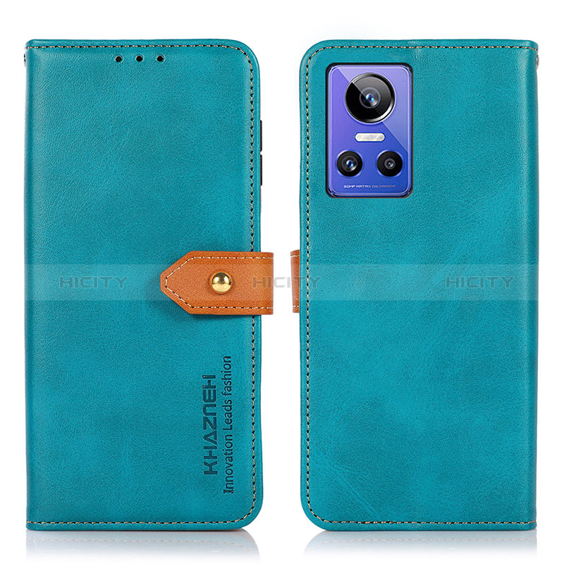 Funda de Cuero Cartera con Soporte Carcasa N07P para Realme GT Neo3 5G