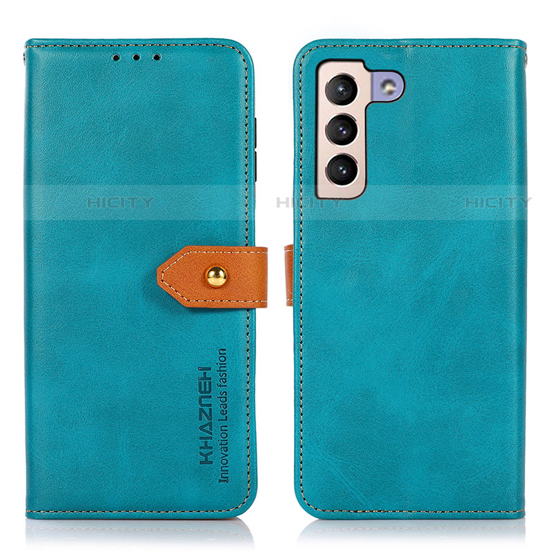 Funda de Cuero Cartera con Soporte Carcasa N07P para Samsung Galaxy S21 5G