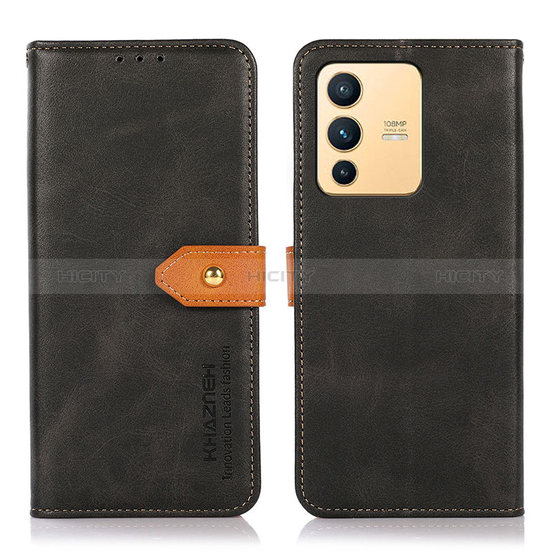 Funda de Cuero Cartera con Soporte Carcasa N07P para Vivo V23 5G