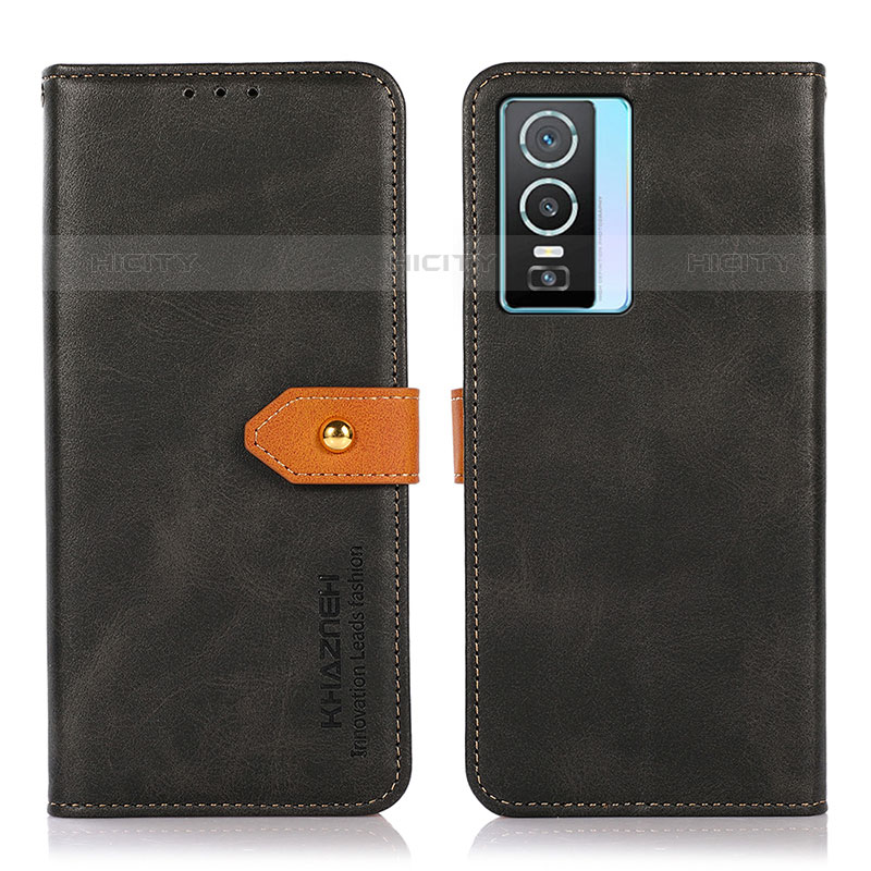 Funda de Cuero Cartera con Soporte Carcasa N07P para Vivo Y74s 5G